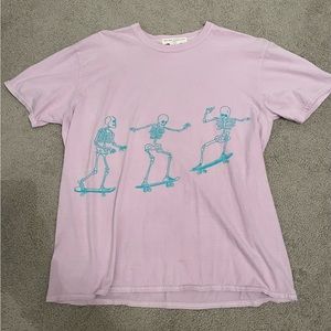 Urban Outfitters purple graphic t-shirt